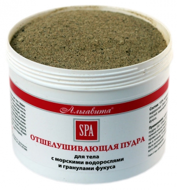 Отшелушивающая пудра для тела  с морскими водорослями